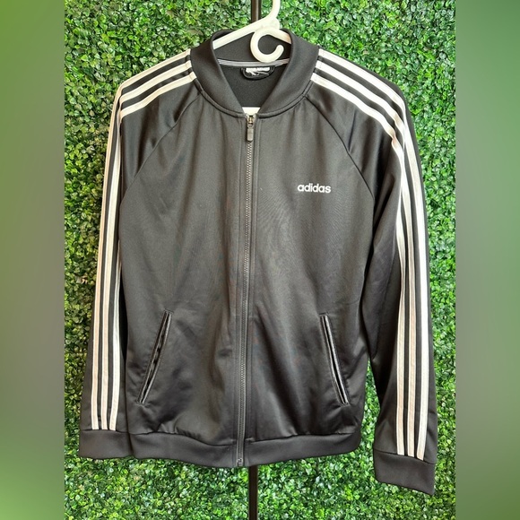 adidas Tops - Adidas Womens Essentials 3-Stripes Track Jacket in Black